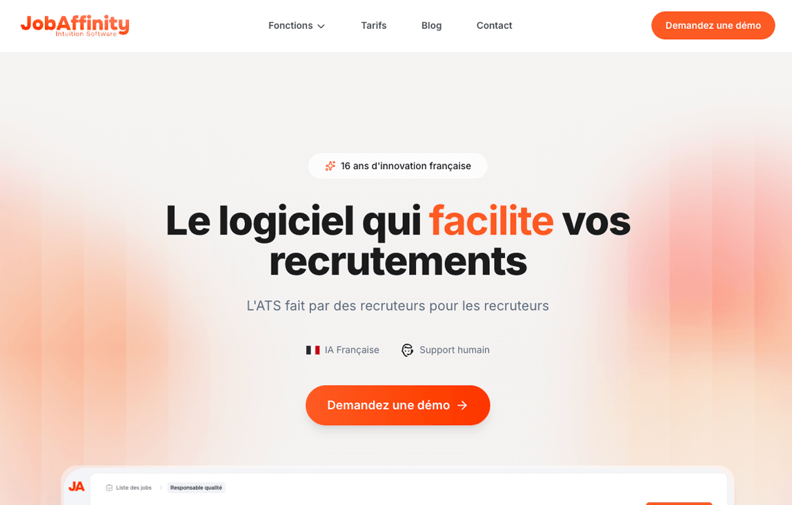 jobaffinity interface