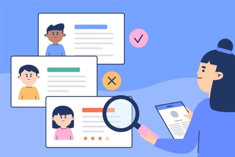 A negative response to an application is essential in the recruitment process