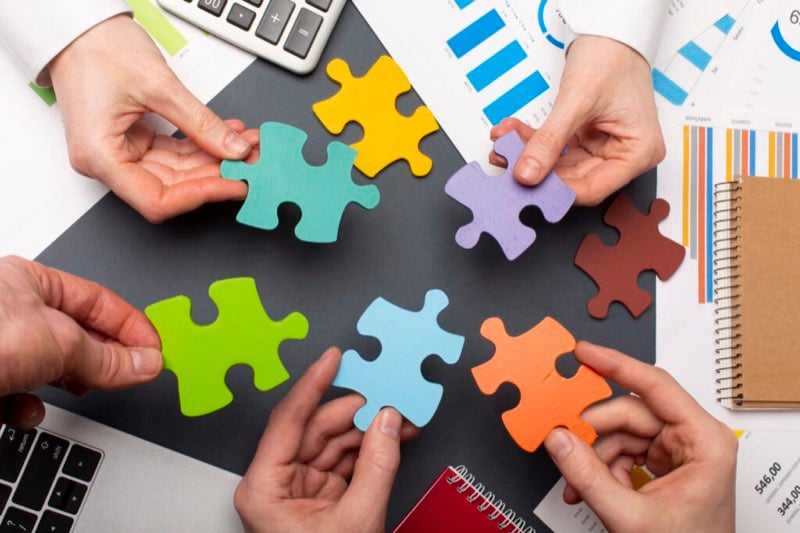 A skills table is a visual tool for available skills and gaps