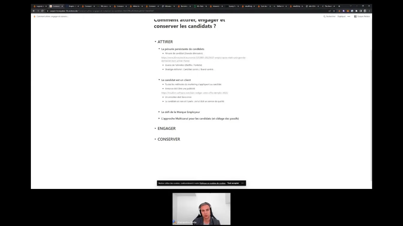 Webinaire : attirer et conserver ses candidats
